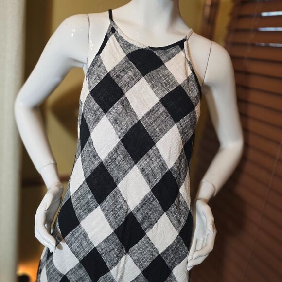Black & White PHILOSOP Shift Sundress sz 8 Petite - Picture 3 of 10
